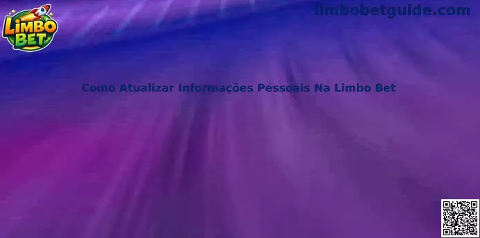 Atualização de informações pessoais na Limbo Bet