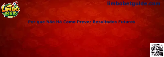 Explicação sobre por que não prever resultados futuros no Limbo Bet