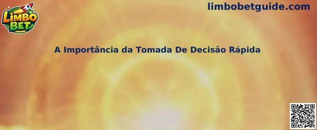 A Importância da Tomada De Decisão Rápida