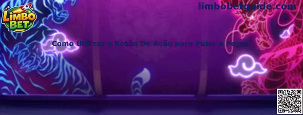 Como utilizar o botão de ação para pular e pegar no Limbo Bet