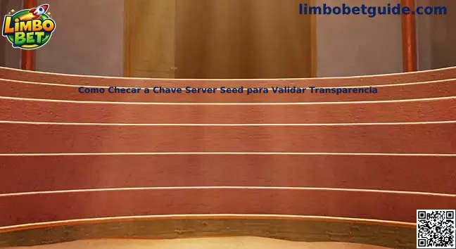 Representação da verificação de server seed e transparência criptográfica